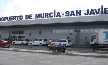 El aeropuerto de San Javier supera el millón de pasajeros este año