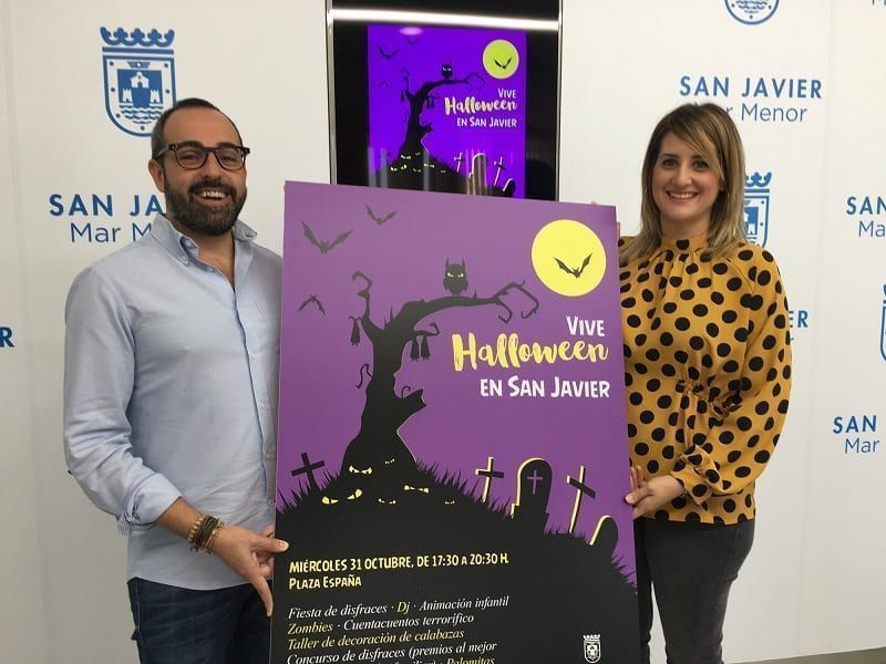 Todo preparado para Halloween 2018 en San Javier