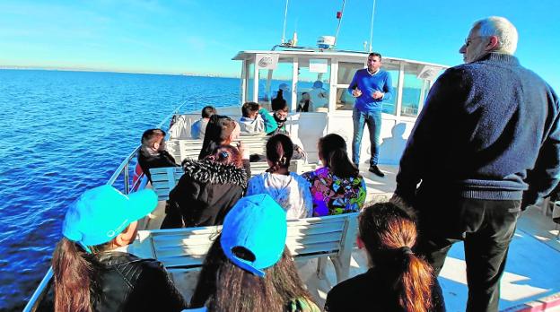 Un nuevo proyecto para una ruta ambiental en el Mar Menor para potenciar ecoturismo