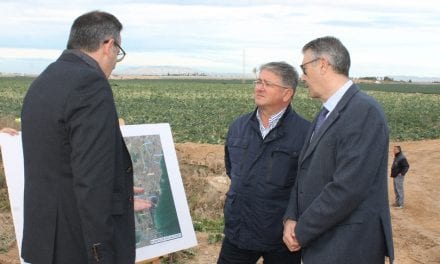El alcalde de Los Alcázares se ha mostrado satisfecho por el inicio de las obras del canal de drenaje D7