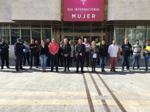 El Ayuntamiento de San Javier celebra un minuto de silencio en el aniversario de los atentados terroristas del 11M