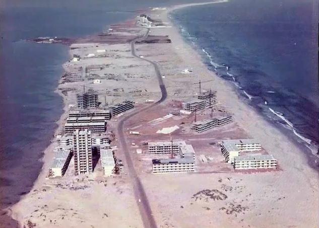 Como era el turismo en La Manga del Mar Menor hace 50 años