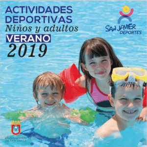 Actividades deportivas de verano 2019 en San Javier