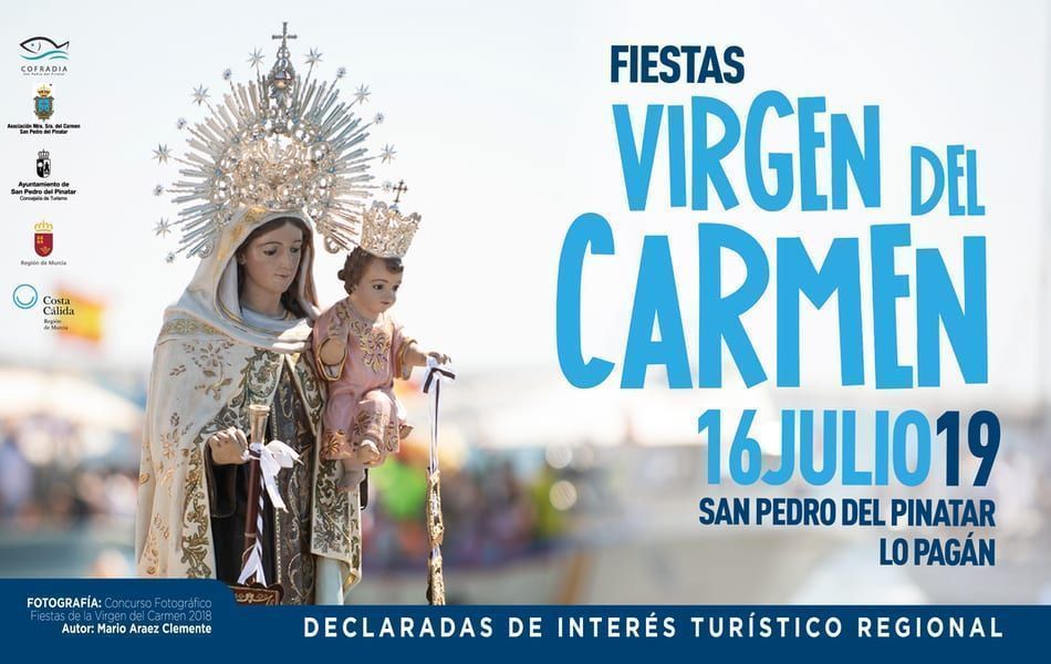 Programa Fiestas de la Virgen del Carmen 2019 en Lo Pagán, San Pedro del Pinatar