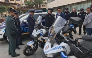 La Policía Local de San Javier estrena uniforme y nuevos vehículos