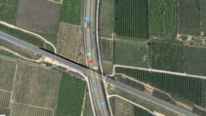 Un conductor kamikaze muere y deja 4 heridos en la AP-7 en San Javier, Murcia