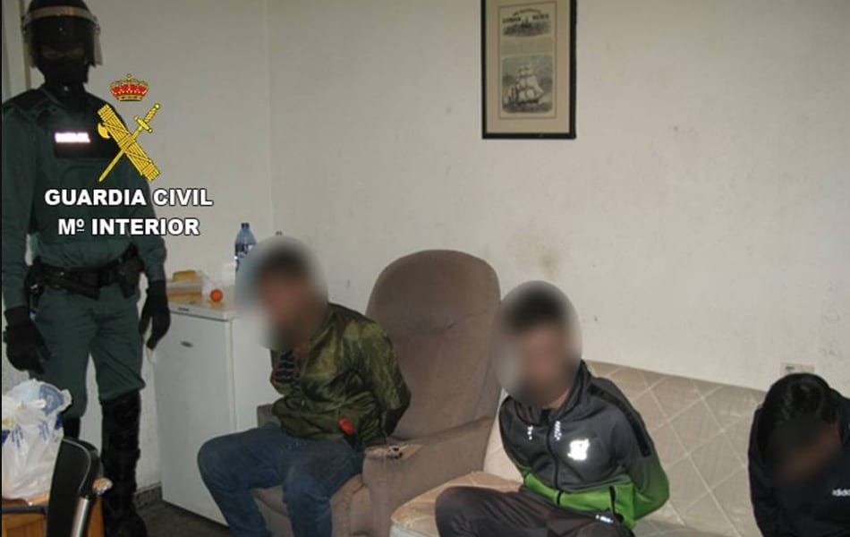 La Guardia Civil desmantela un grupo criminal que traficaba con drogas en la zona del Mar Menor