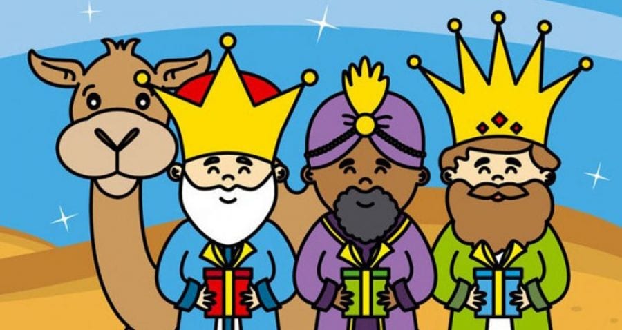 Cabalgata de SSMM los Reyes Magos de Oriente 2020 en Santiago de la Ribera