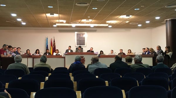 El Pleno del Ayuntamiento de San Javier aprueba una moción contra el cierre encubierto del trasvase Tajo-Segura
