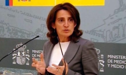 La ministra Teresa Ribera lamenta la “relajación” de la normativa sobre vertidos al Mar Menor