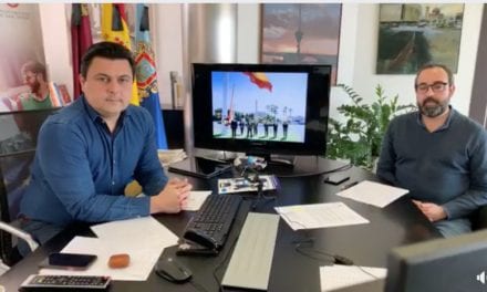 José Miguel Luengo, alcalde de San Javier informe COVID-19 27 de abril 2020