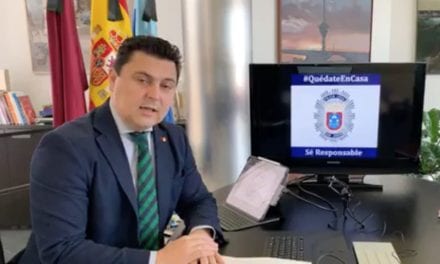 José Miguel Luengo, alcalde de San Javier informe COVID-19 05 de abril 2020