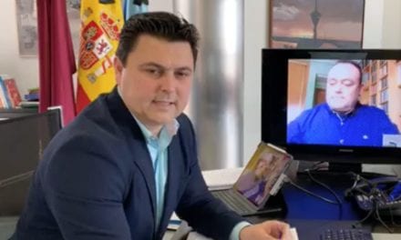 José Miguel Luengo, alcalde de San Javier informe COVID-19 7 de abril 2020