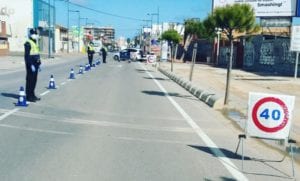 Policía Local de San Javier aumenta el control de vehículos en las entradas al municipio