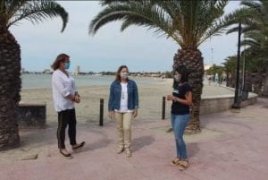El órgano gestor de playas de San Pedro del Pinatar define un plan de contingencia para la apertura de las playas del municipio