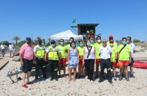 Comienza el servicio de vigilancia en las Playas del Mar Menor con nuevas normas de seguridad y prevención en San Pedro del Pinatar