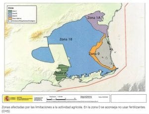El Ministerio de Transición Ecológica planea fuertes restricciones a la agricultura en el entorno del Mar Menor