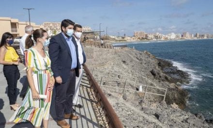 La Comunidad de Murcia revitaliza la fachada marítima de La Manga con una plaza al mar que llevará el nombre de la AGA