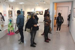 Exposición de Laura Delgado en el Espacio de Arte de la Casa de Cultura de San Pedro del Pinatar
