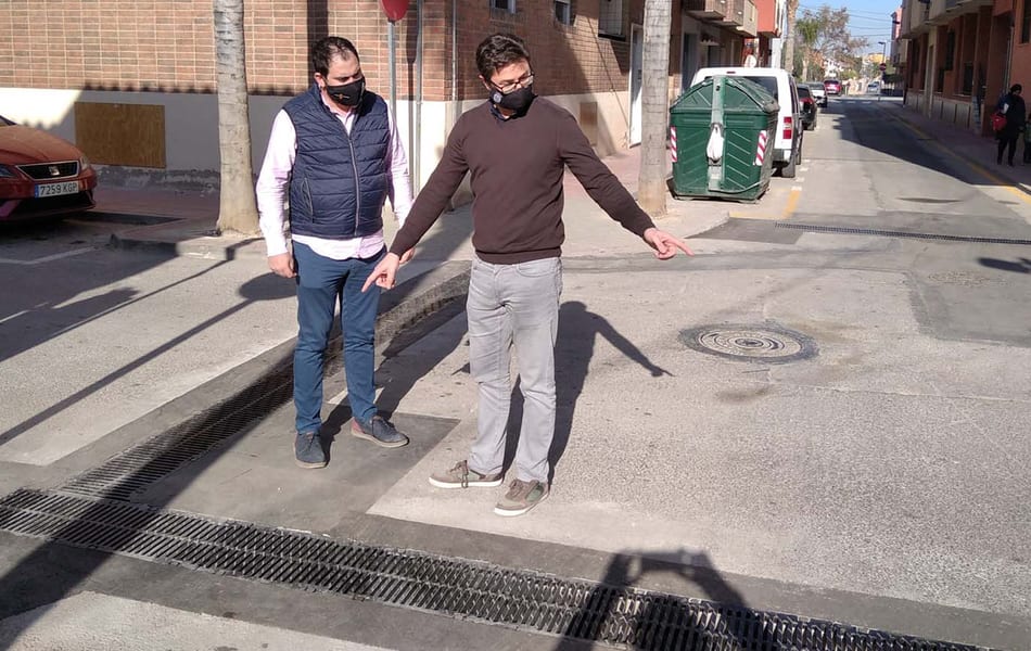 El Ayuntamiento finaliza la obra de canalización de pluviales en las calles San José, Manuel Acedo y Muñoz Zambudio