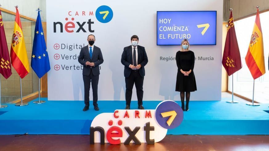 La iniciativa del Gobierno de Murcia ‘Next CARM’ reúne más de mil proyectos por valor de 15.000 millones de euros