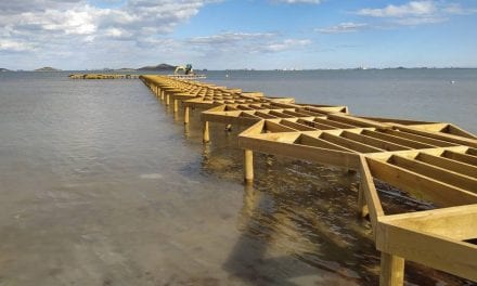 Los nuevos balnearios del Mar Menor estarán acabados para Semana Santa 2021