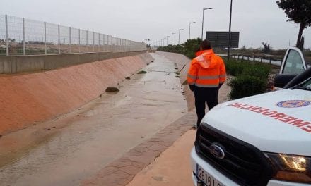 La lluvia barre la Región de Murcia