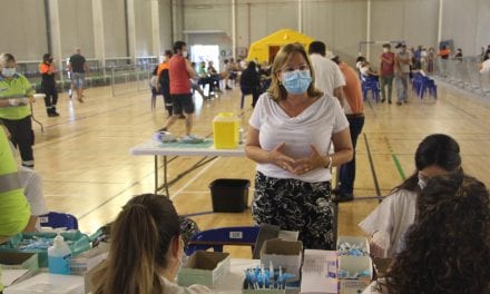 La primera jornada de vacunación masiva COVID-19 en San Pedro del Pinatar