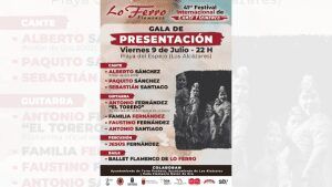 Festival Lo Ferro 2021 en Los Alcázares hoy viernes 9 de julio 2021