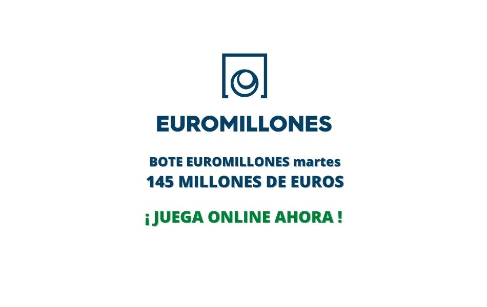 Jugar Bote Euromillones martes 23 de noviembre 2021, 145 millones