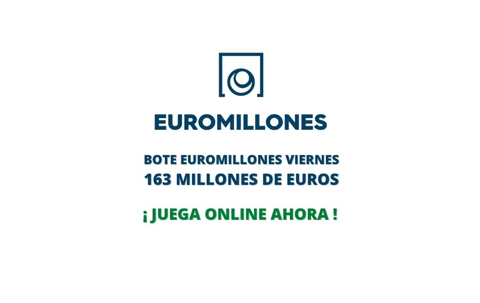 Jugar Bote Euromillones viernes 26 de noviembre 2021, 163 millones