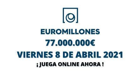 Jugar Euromillones online, bote hoy viernes 8 de abril 2022