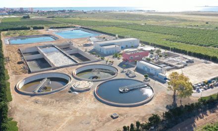 La planta experimental de tratamiento lodos de la depuradora de San Javier, Murcia recibe un galardón por su contribución a la economía circular