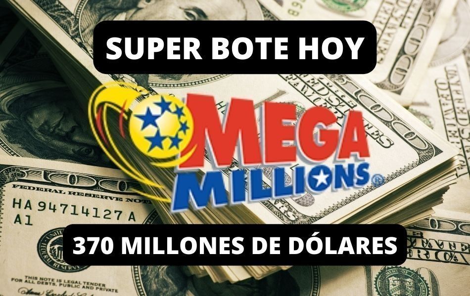 Jugar Mega Millions online, bote de 370 millones de dólares