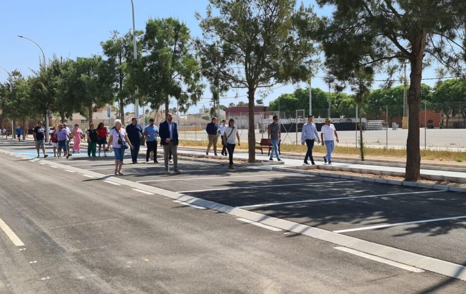 Los Alcázares: la calle Jaén se convierte en una arteria importante en el municipio