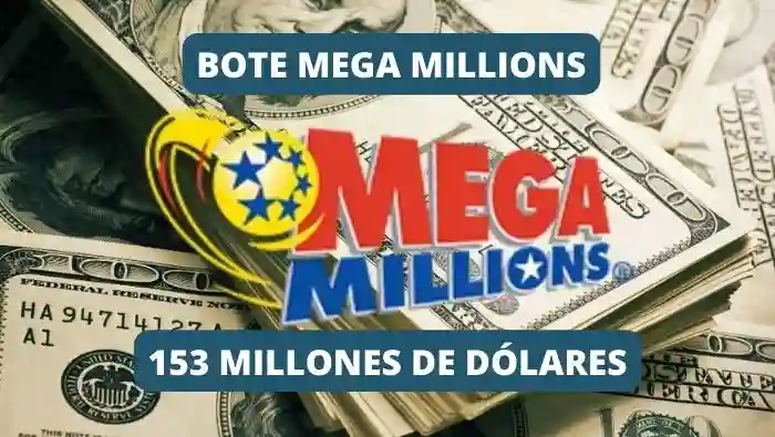 Mega Millions online jugar bote 153 millones de dólares