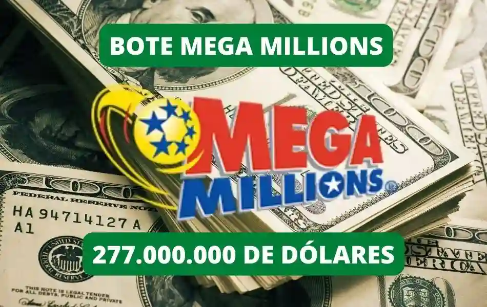 Mega Millions online bote 277 millones