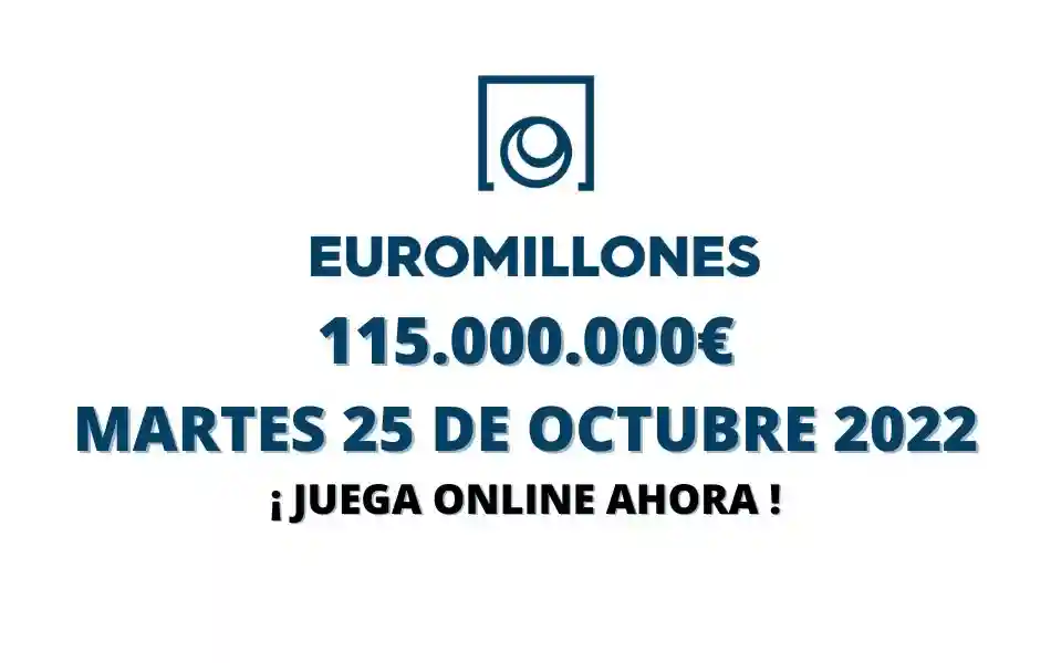Euromillones online bote 115 millones