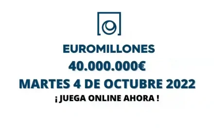 Euromillones online bote 40 millones