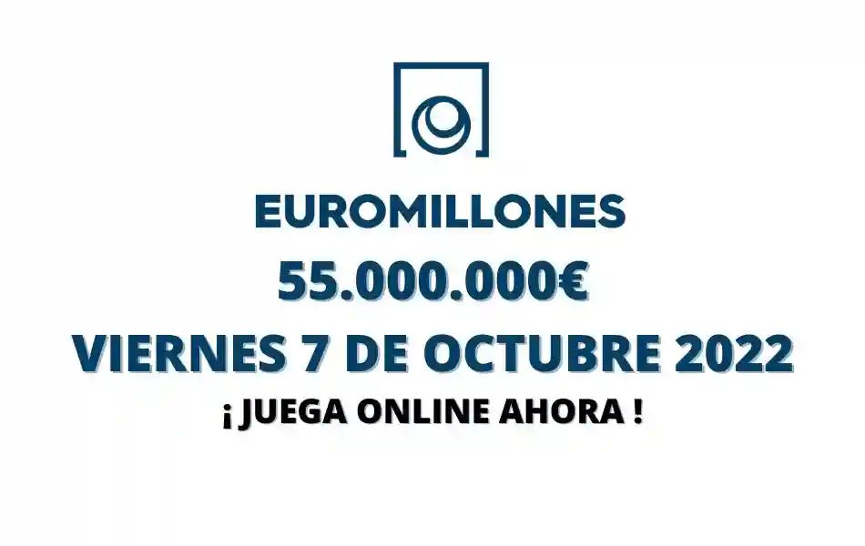 Euromillones online bote 55 millones