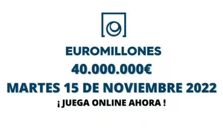 Euromillones online bote viernes 40 millones