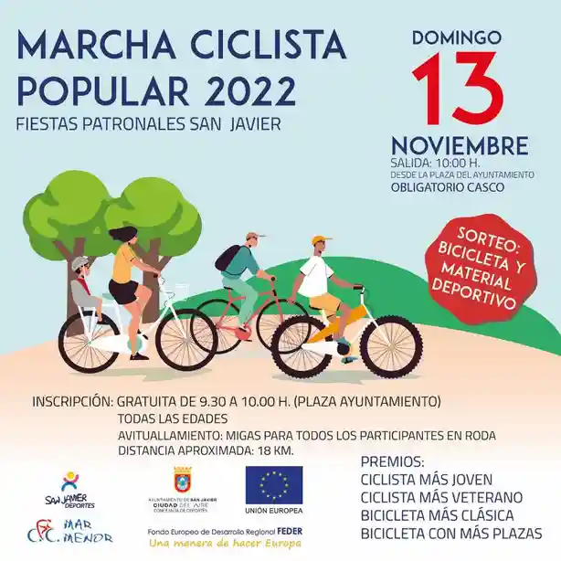 Marcha Ciclista Popular 2022 San Javier