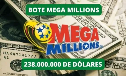 Mega Millions online bote 238 millones
