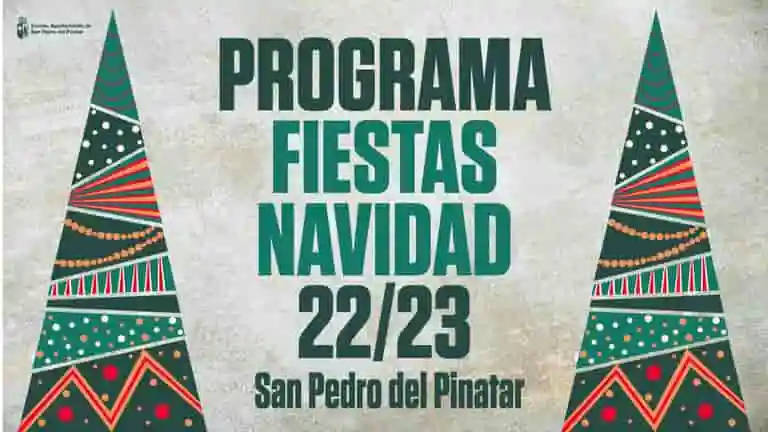 Programa fiestas de navidad 2022 2023 San Pedro del Pinatar