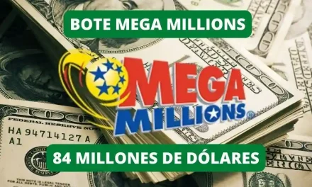 Jugar Mega Millions desde el extranjero bote 84 millones