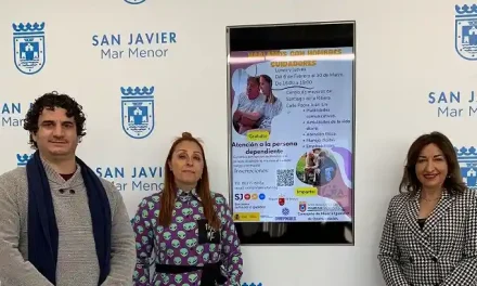 Un taller gratuito para hombres cuidadores en San Javier