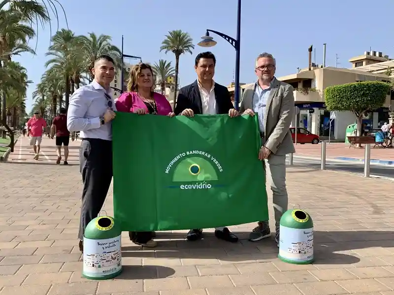La Bandera Verde de Ecovidrio 2023 San Javier
