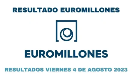 Comprobar resultados Euromillones 4 de agosto 2023