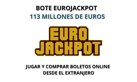 Bote Eurojackpot 113 millones