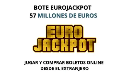 Bote Eurojackpot 57 millones